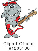 Shark Clipart #1285136 by Dennis Holmes Designs