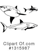 Shark Clipart #1315987 by dero
