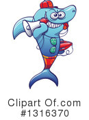 Shark Clipart #1316370 by Zooco