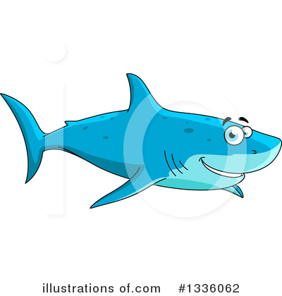 Shark Clipart #1336062 by Vector Tradition SM