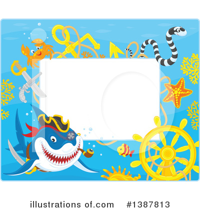 Sea Snake Clipart #1387813 by Alex Bannykh