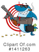 Shark Clipart #1411263 by Hit Toon