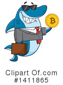 Shark Clipart #1411865 by Hit Toon