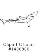 Shark Clipart #1490800 by dero
