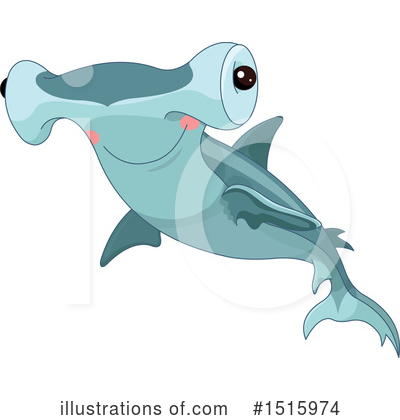 Hammerhead Shark Clipart #1515974 by Pushkin