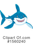 Shark Clipart #1560240 by Alex Bannykh