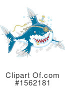 Shark Clipart #1562181 by Alex Bannykh