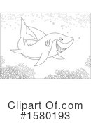 Shark Clipart #1580193 by Alex Bannykh