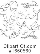 Shark Clipart #1660560 by visekart
