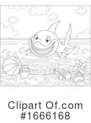 Shark Clipart #1666168 by Alex Bannykh