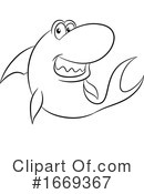 Shark Clipart #1669367 by cidepix
