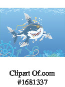 Shark Clipart #1681337 by Alex Bannykh