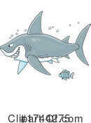 Shark Clipart #1744275 by Alex Bannykh