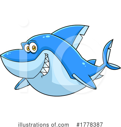 Shark Clipart #1778387 by Hit Toon