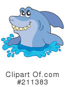 Shark Clipart #211383 by visekart