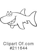 Shark Clipart #211644 by Hit Toon