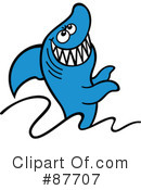 Shark Clipart #87707 by Zooco