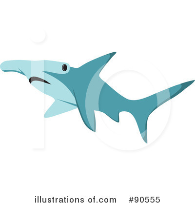 Hammerhead Shark Clipart #90555 by Rosie Piter