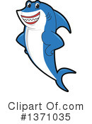 Shark Mascot Clipart #1371035 by Toons4Biz