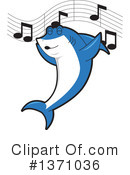 Shark Mascot Clipart #1371036 by Mascot Junction