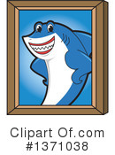 Shark Mascot Clipart #1371038 by Mascot Junction