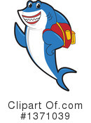 Shark Mascot Clipart #1371039 by Mascot Junction