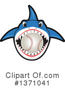 Shark Mascot Clipart #1371041 by Mascot Junction