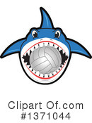 Shark Mascot Clipart #1371044 by Mascot Junction