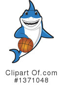 Shark Mascot Clipart #1371048 by Mascot Junction