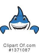 Shark Mascot Clipart #1371087 by Toons4Biz