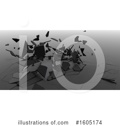 Royalty-Free (RF) Shatter Clipart Illustration by KJ Pargeter - Stock Sample #1605174