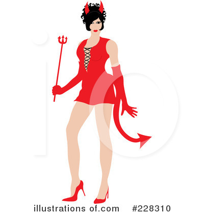 Sexy Woman Clipart #228310 by Pams Clipart