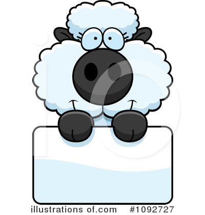 Lamb Clipart #1092727 by Cory Thoman