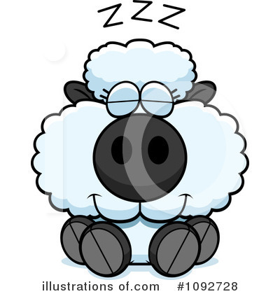 Royalty-Free (RF) Sheep Clipart Illustration by Cory Thoman - Stock Sample #1092728