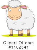 Sheep Clipart #1102541 by Qiun