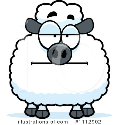 Royalty-Free (RF) Sheep Clipart Illustration by Cory Thoman - Stock Sample #1112902
