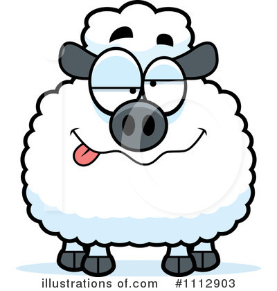 Royalty-Free (RF) Sheep Clipart Illustration by Cory Thoman - Stock Sample #1112903