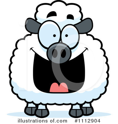 Royalty-Free (RF) Sheep Clipart Illustration by Cory Thoman - Stock Sample #1112904