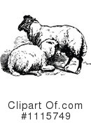 Sheep Clipart #1115749 by Prawny Vintage