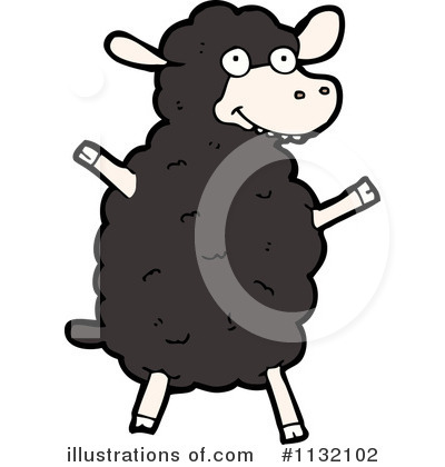 Royalty-Free (RF) Sheep Clipart Illustration by lineartestpilot - Stock Sample #1132102