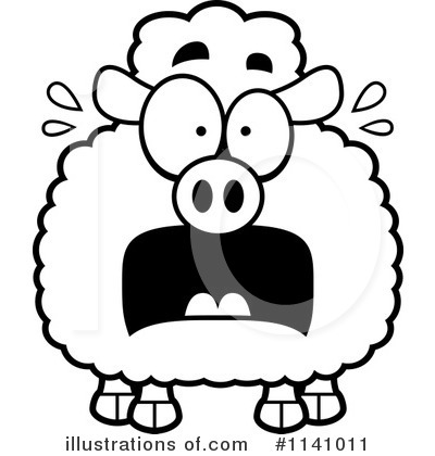 Royalty-Free (RF) Sheep Clipart Illustration by Cory Thoman - Stock Sample #1141011