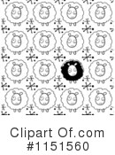 Sheep Clipart #1151560 by Cory Thoman