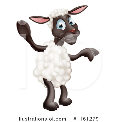 Royalty-Free (RF) Sheep Clipart Illustration by AtStockIllustration - Stock Sample #1161279