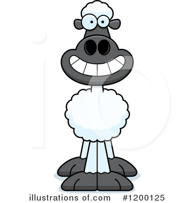 Royalty-Free (RF) Sheep Clipart Illustration by Cory Thoman - Stock Sample #1200125