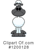 Sheep Clipart #1200128 by Cory Thoman