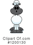 Sheep Clipart #1200130 by Cory Thoman