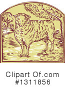 Sheep Clipart #1311856 by patrimonio