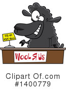 Sheep Clipart #1400779 by toonaday