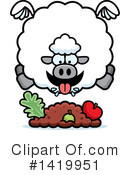Sheep Clipart #1419951 by Cory Thoman