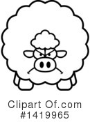 Sheep Clipart #1419965 by Cory Thoman